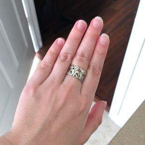 Retired James Avery St Francis Ring